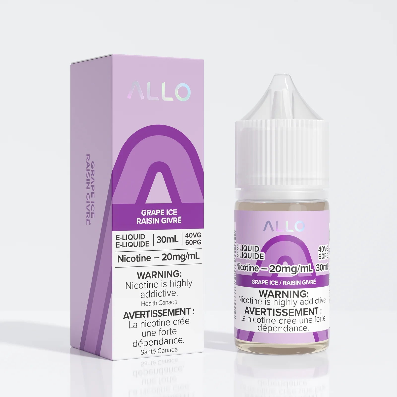 Allo 20mg/mL Nicotine - Grape Ice