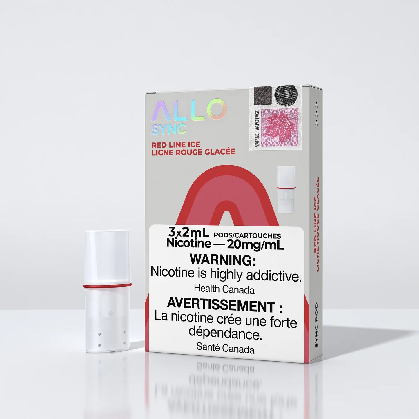 Allo SYNC Pods - Rich Flavors - Red Line Ice