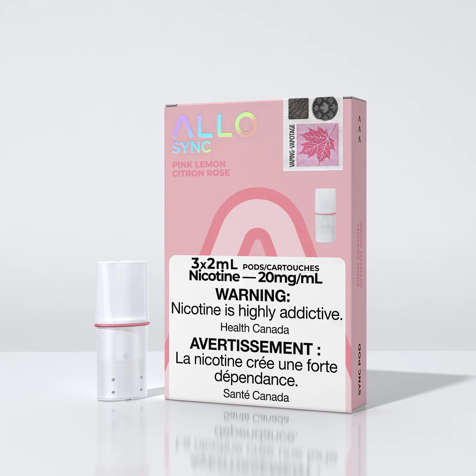 Allo SYNC Pods - Flavorful Experience - Pink Lemon