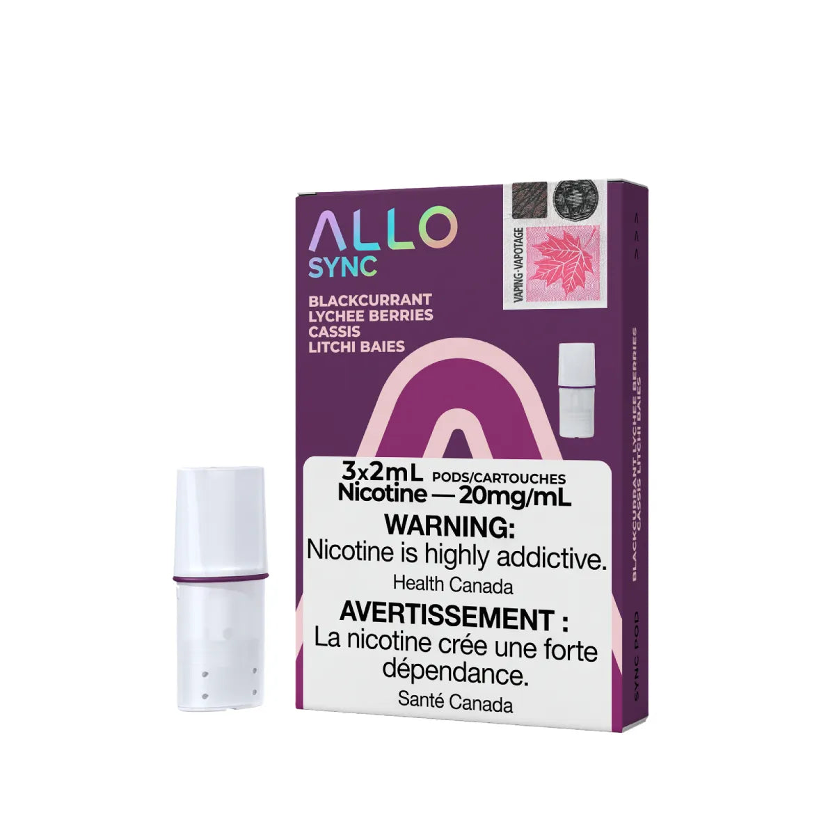 Allo Sync Kit - Compact Convenience - Blackcurrant lychee berries